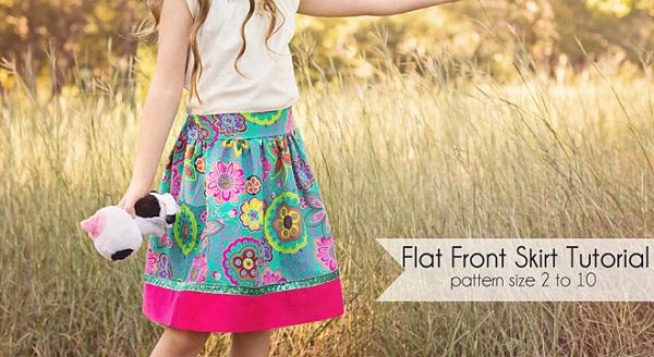 \"Flat-front-skirt-pattern1\"
